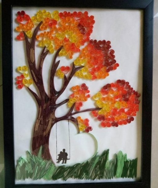 Прикладное искусство на тему осень