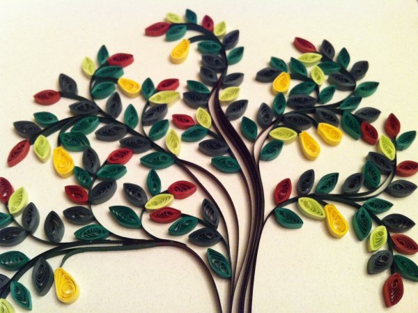 Квиллинг дерево