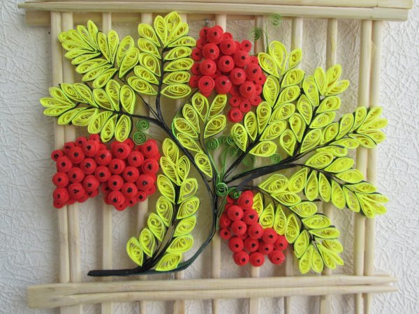 Поделки из рябины