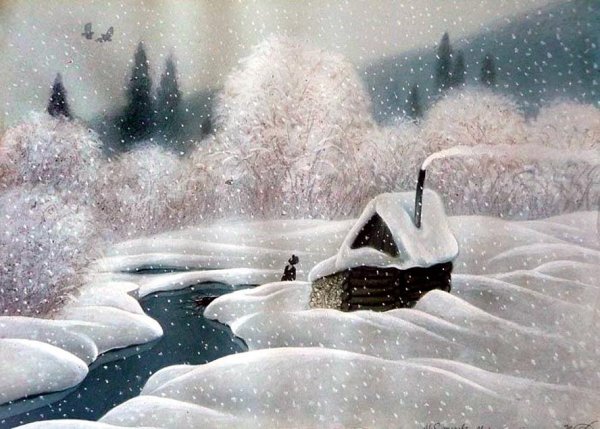 Доброго снежного вечера