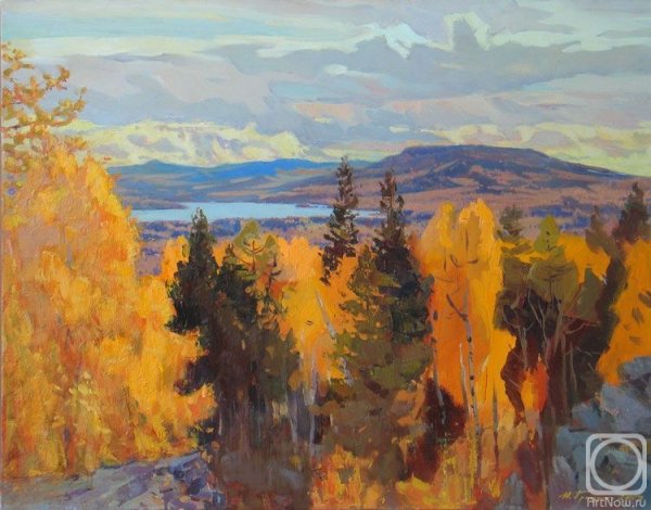 Картины художника.Вундер гора Урал