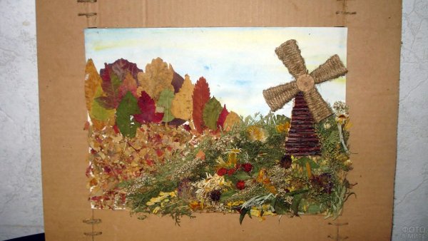 Прессованная флористика (осибана)