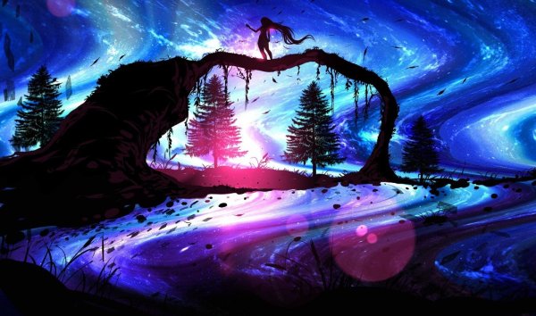 Ночь арт красиво