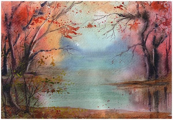 Евгений Гавлин акварель