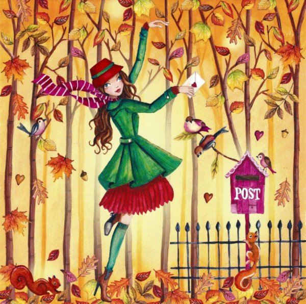 Ариэль Бюто цветы осени