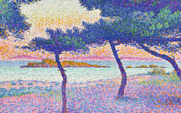 Поль Синьяк дерево