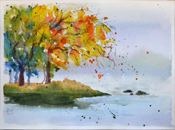 Рисунок осень