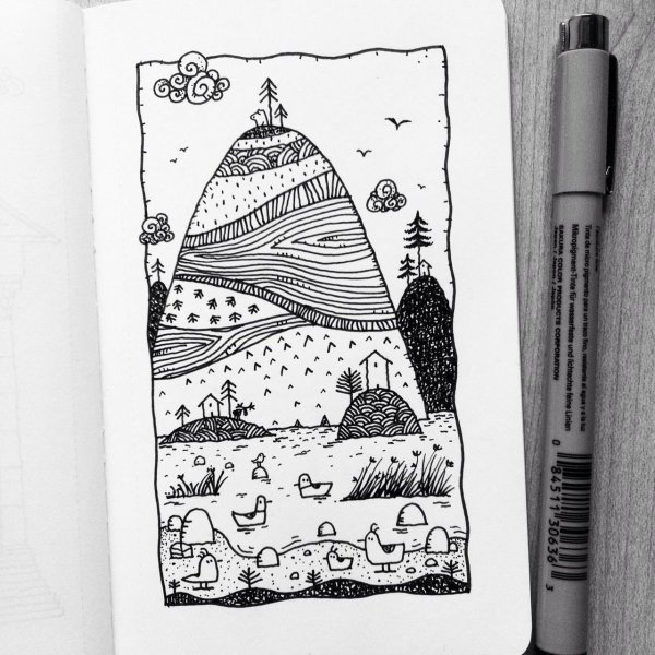 Николас Джолли графикка