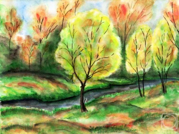 Рисунок осень