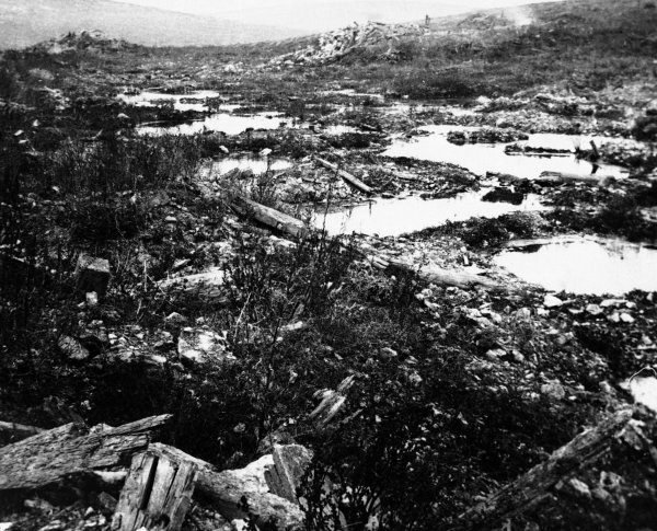 Верден пейзаж 1916