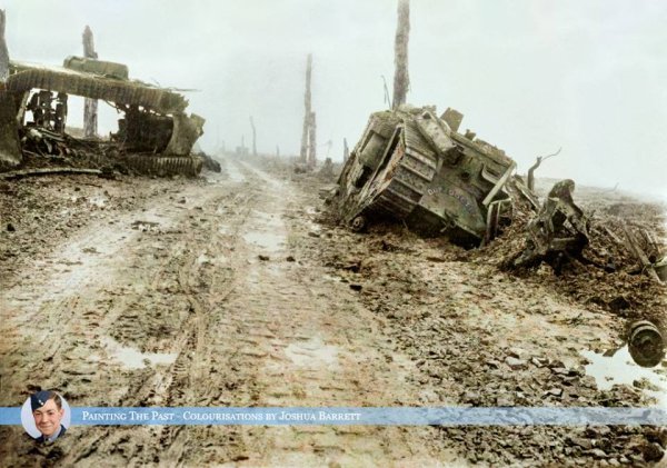 Лунные пейзажи первой мировой войны