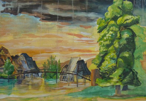 Альбрехт Дюрер пейзажи Графика