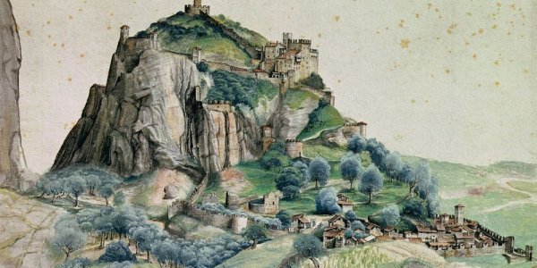 Альбрехт Дюрер домик у пруда