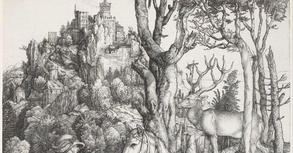 Альбрехт Дюрер пейзаж горы