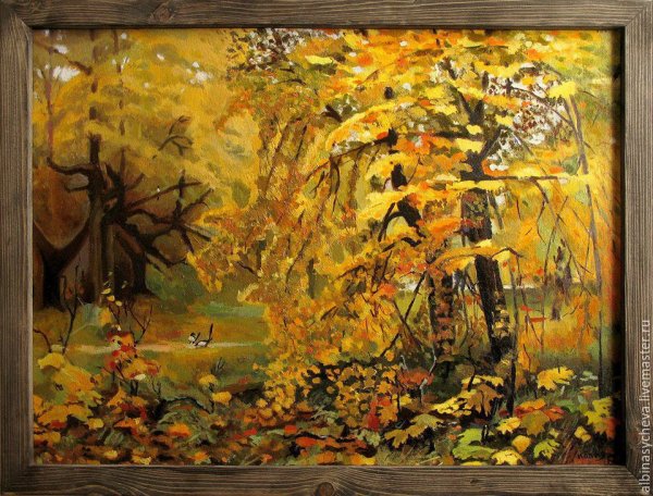 И. Остроухов. Золотая осень. 1886.
