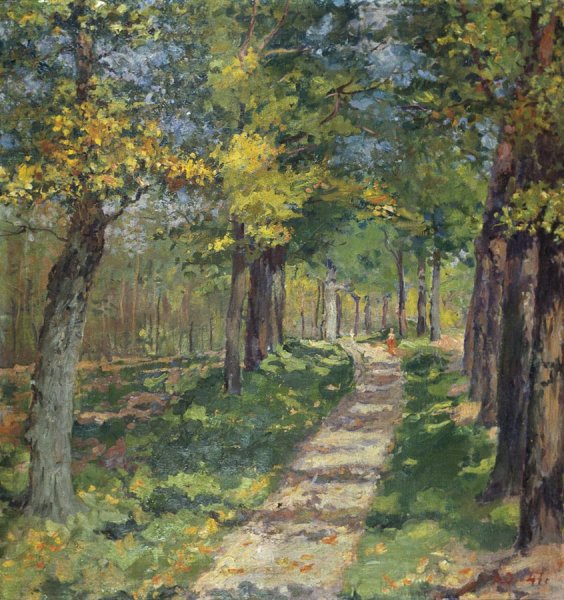 Исаак Левитан осенние березы