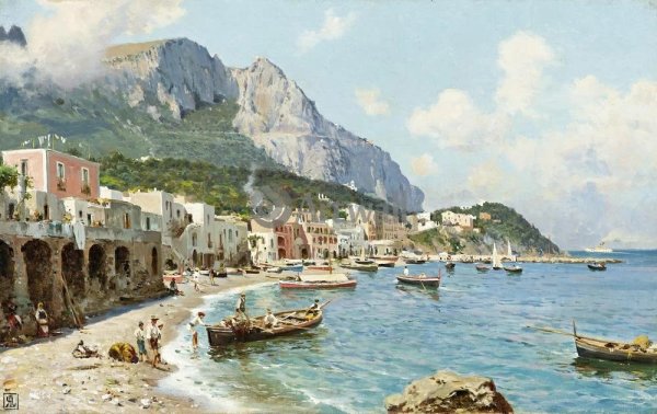 Фреска Неаполитанский залив