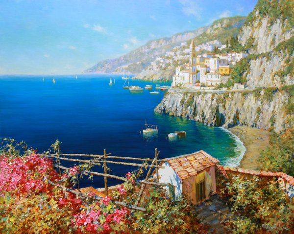 Художник Юрий Обуховский пейзажи Крыма