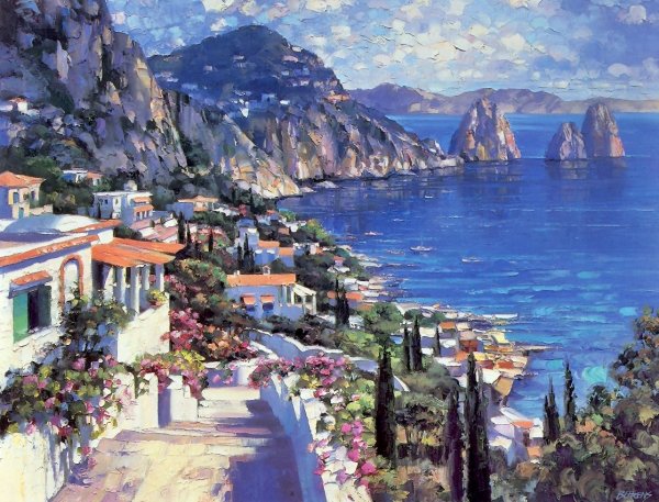 Художник Говард Беренс картины