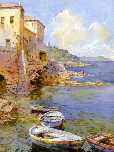 Художник Фаустино Мартин Гонсалес