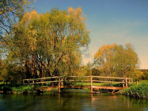 Деревенский мостик