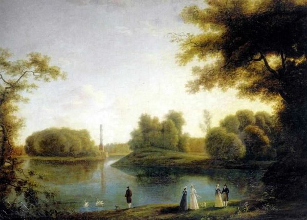 Семен Федорович Щедрин пейзаж в окрестностях Петербурга