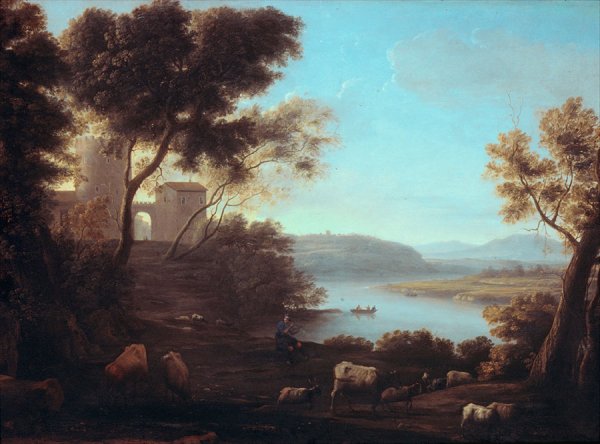 Клод Лоррен пасторальный пейзаж