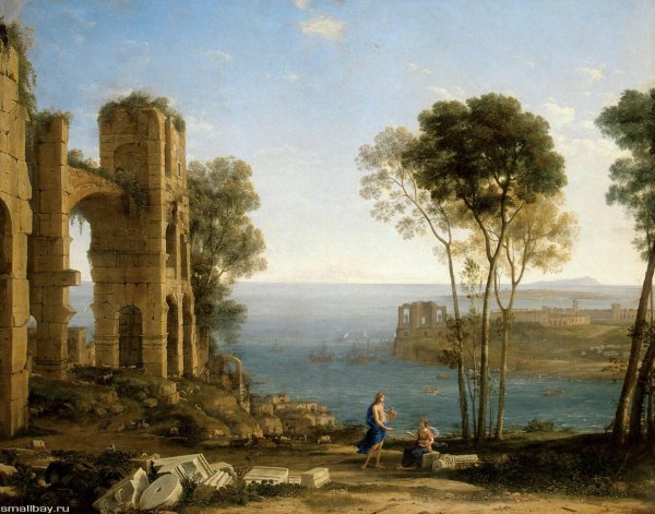 Клод Лорре н «отплытие царицы савской» (1648)