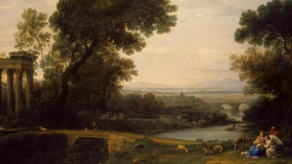 Клод Лоррен пасторальный пейзаж