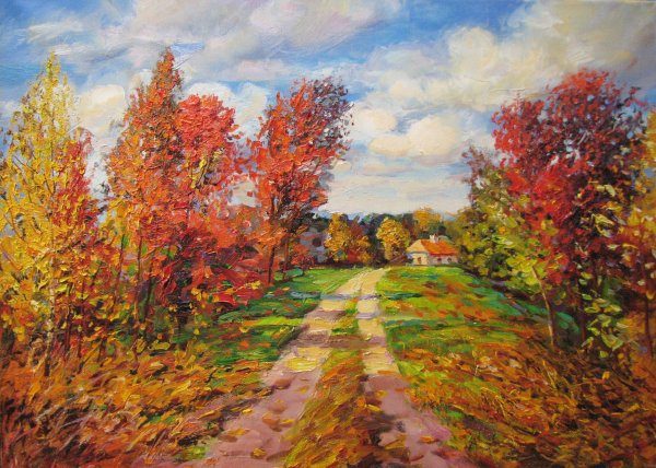 Пейзаж рисунок