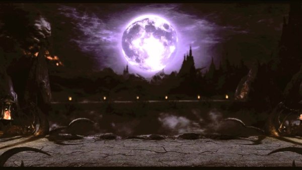 Мортал комбат Арена с мостом