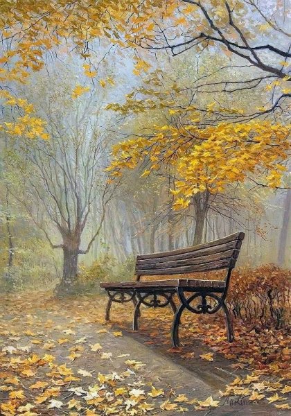 Художник Ольга Дидык осень