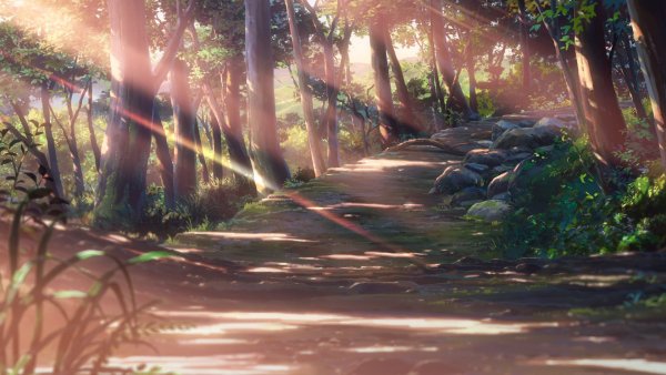 Лес Макото Синкай