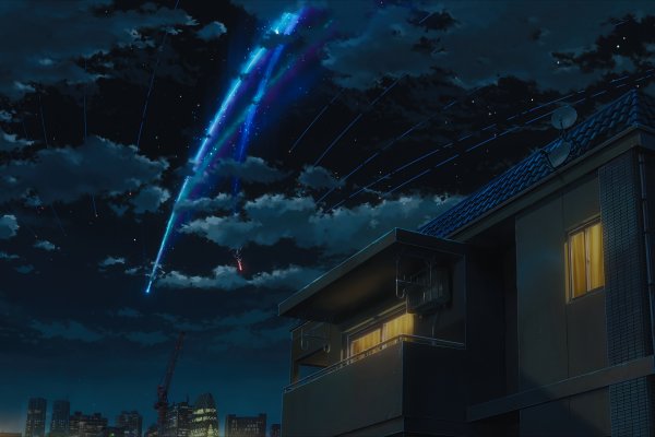 Аниме Звёздное небо Макото Синкая