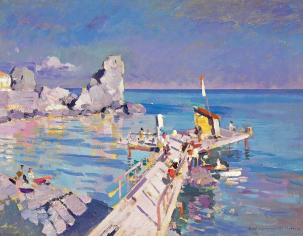 Константин Коровин картины Гурзуф