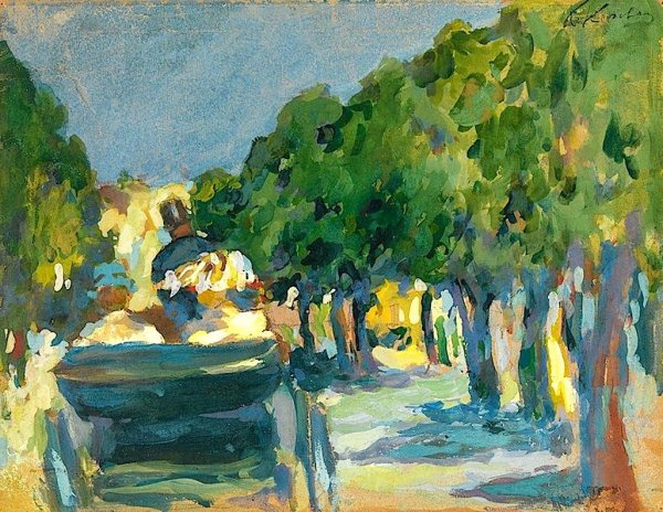 Константин Коровин речка в Жуковке