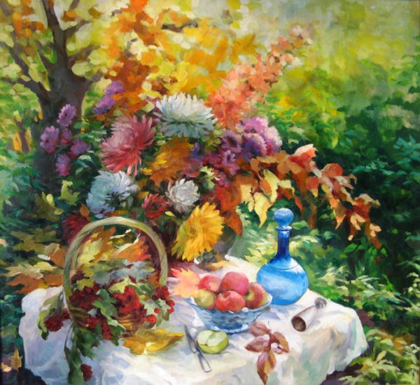 Художница Ведешина Зинаида Андреевна осень