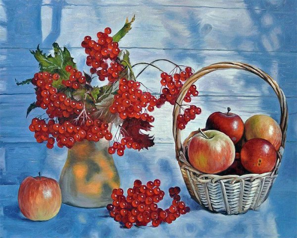 Машков Рябинка натюрморт