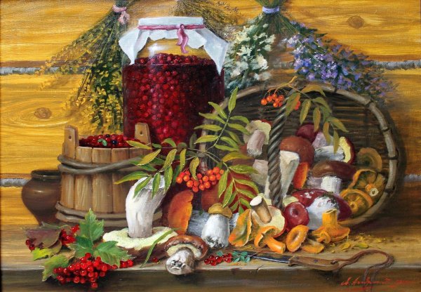 Художник Андрей Лях натюрморт картины