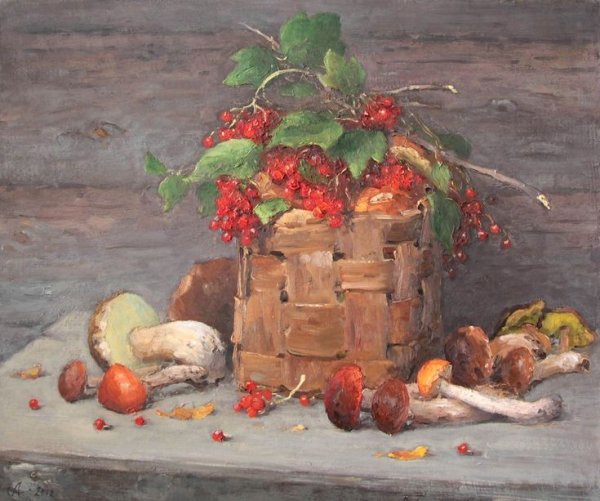Художник Александр Александровский грибы картины
