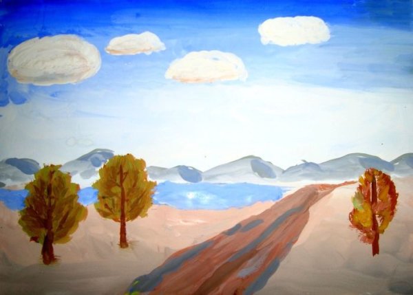 Пейзаж настроение лёгкие