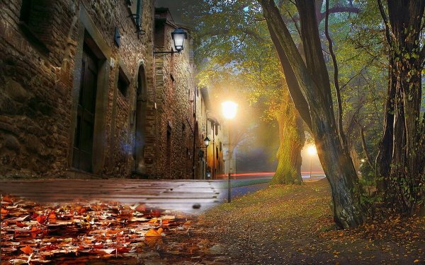 Улочки Испании осень