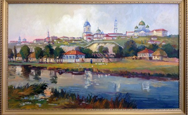 Старый Оскол пейзаж города