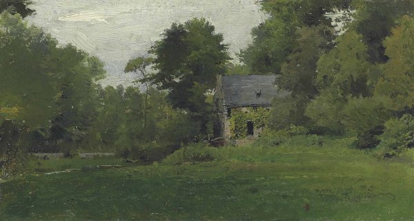 Репин Абрамцево летний пейзаж