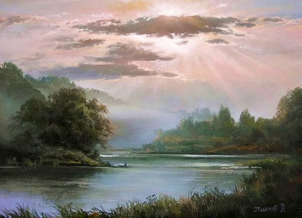 Пейзажи художника Вячеслава Палачева