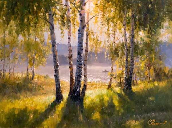 Художник Викентий Лукиянов пейзаж