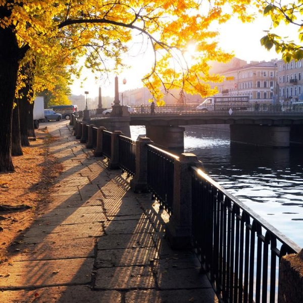 Нева Питер осенью