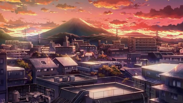 Аниме город