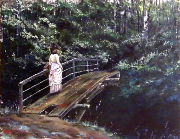 Илья Ефимович Репин летний пейзаж