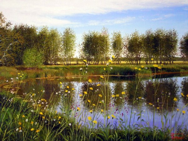 Репин Дмитрий Петрович пейзажист